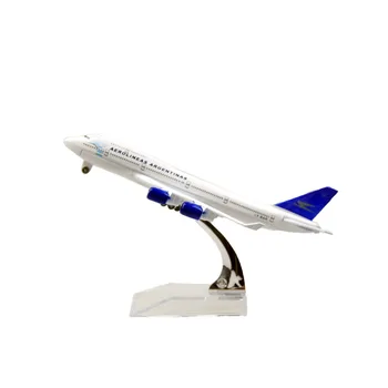 

AEROLINES AEGENTINAS Boeing 747- 400 16cm alloy metal airplane models child Birthday gift plane models Free Shipping