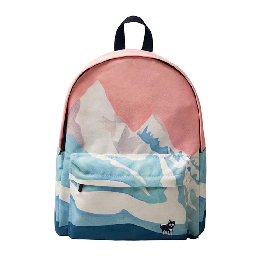 

YIZI Original designed backpacks with digital printing and embroidery unisex(FUN KIK)