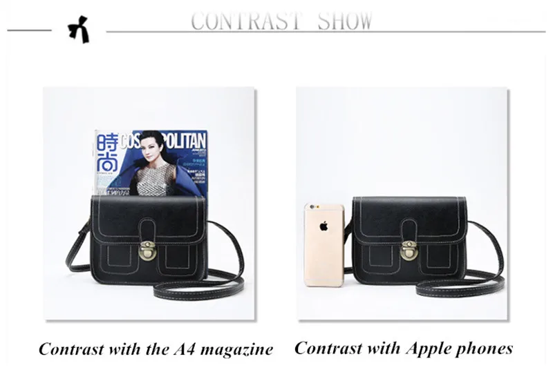 Новая Корейская версия маленькая квадратная модная женская винтажная сумка через плечо сумка-мессенджер сумка для мобильного телефона