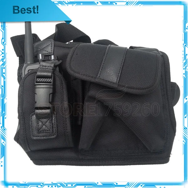 2pcslot CB radio New Walkie Talkie Chest Pocket Pack Holder Bag 2 Way