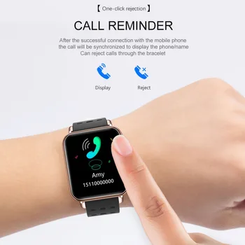 

Fitness Track Smart Watch IP67 Waterproof Sports Heart Rate Monitor Smart Bracelet Trakcer Watch Men Women Smartwatch