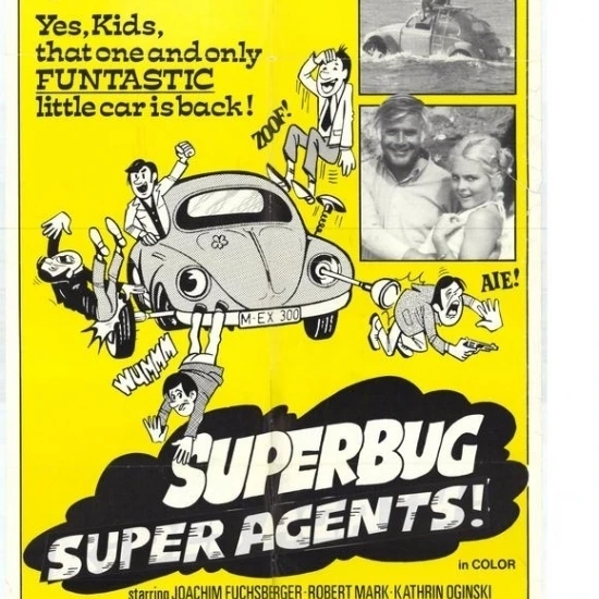 Superbug Super Agent Movie Poster (27 x 40)
