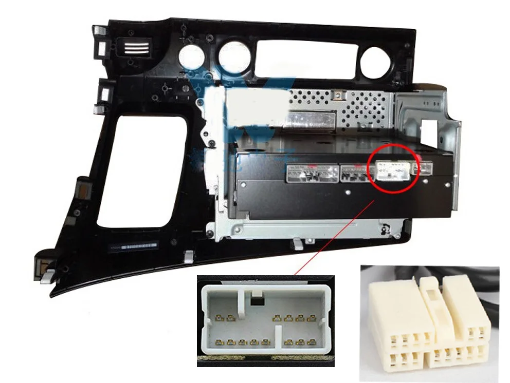 Автомобильный радиоприемник цифровой CD Changer адаптер USB Aux-In адаптер MP3 плеер радио интерфейс для Honda Accord Civic Odyssey S2000