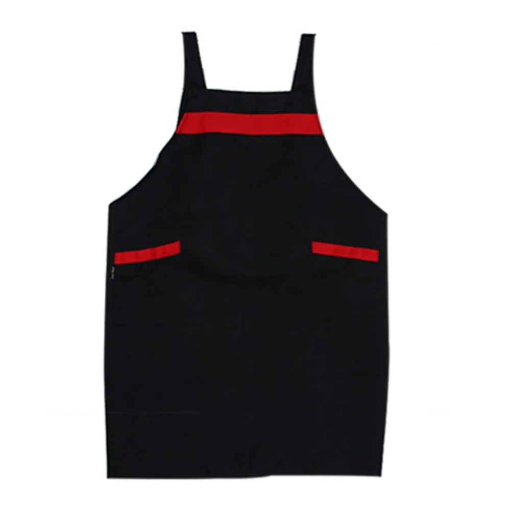 Women Men Wrinkle Resistant All Match Kitchen Restaurant Dining Baking Multipurpose Waiter Apron Household With Pockets Cooking | Дом и сад