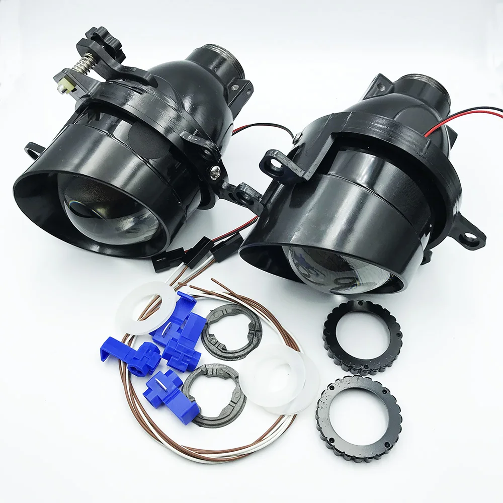 Tanie Nowe soczewki obiektywu projektora bixenon lampa przeciwmgielna światło drogowe W ukryta żarówka D2H wodoodporna dla Toyota COROLLA CAMRY HIGHLANDER PRIUS RAV4