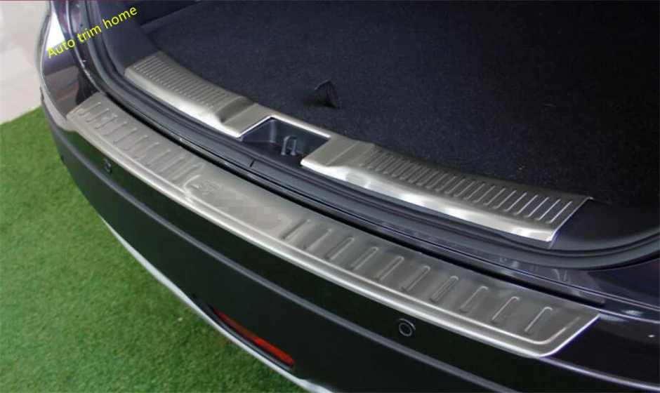 For Jeep Grand Cherokee Accessories 2014-2018 Steel Door Sill Protector Door Sill Guards Scuff Plate Trim 4pcs Old Design