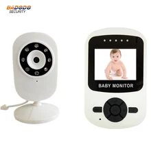 2,4 дюймовый ЖК-цветной экран 2,4G беспроводной детский видеомонитор с автоматическим ночным видением двусторонний Бесконтактный домофон температурный монитор