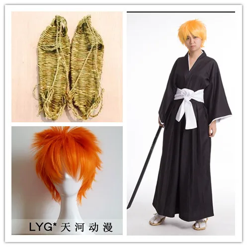 

JP Hot Selling Anime Bleach Kurotsuchi Nemu Die pa Cosplay Bankai Kurosaki Ichigo Cosplay Costume set