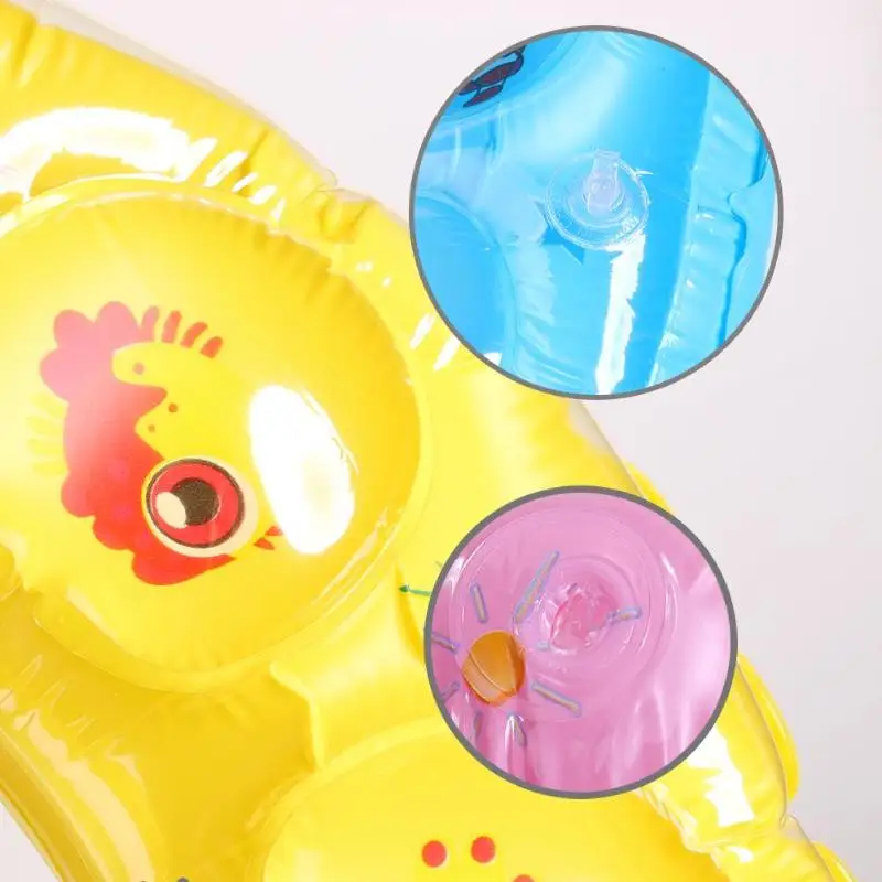 Милый мультфильм шаблон дети ребенок плавание бассейн водные виды спорта надувной матрас ming кругов кольцевое седло лодка игрушечные