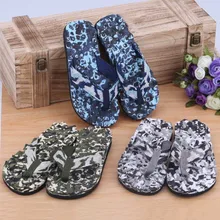 Новинка года; мужские летние камуфляжные Вьетнамки; сандалии; домашние и уличные шлепанцы; мужская пляжная обувь