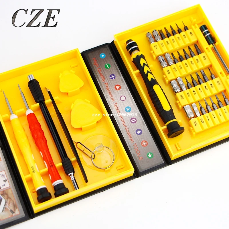Free Shipping 38 In 1 Screwdriver Set Precision Multifunction Repair Tool Clock Watch Phone