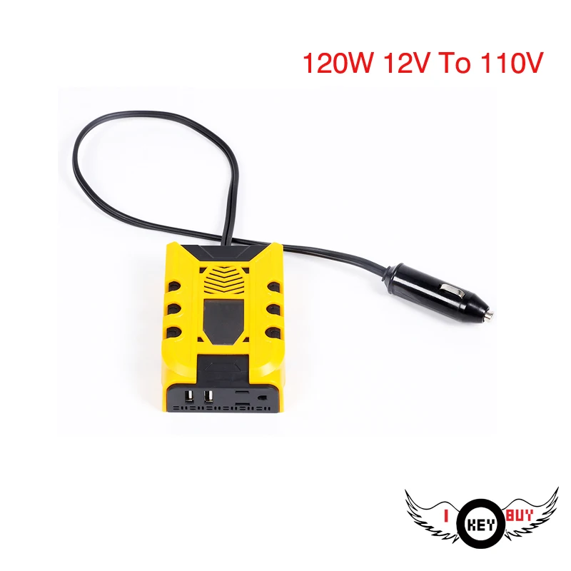 

I Key Buy 1PC 120W 12V To 110V Modified Sine Wave Car Inverter With A Cigarette Lighter Power Converter Auto Inverters