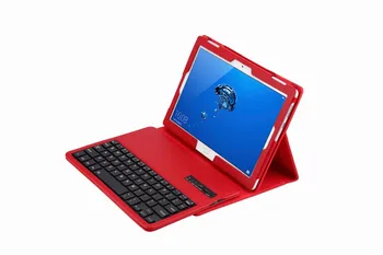 

Russian/Hebrew/Spanish Detachable Wireless Bluetooth Keyboard Stand PU Leather Case For Huawei Honor WaterPlay HDN-W09 HDN-L09