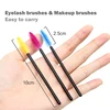 beauty 50pcs/lot Colorful Handle Disposable Mascara Wands Applicator Lash Eye lashes Cosmetic Brush Maquiagem Cilio Makeups Tool ► Photo 3/6