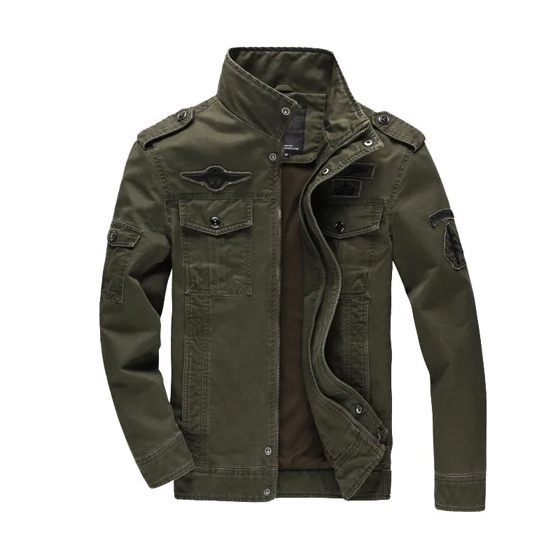 

Military Men's Jackets Coat Winter Fashion Male Air Force Slim Fat Cotton Army Fleece Jacket Men Brand Clothing Outwear BF8831