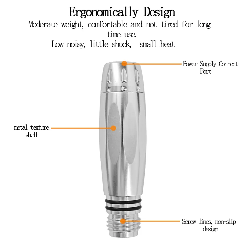 Моторно-вращательный для татуировок электрическая машинка для татуировок Gun Швейцарский двигатель для бровей, губ, подводка для глаз, Перманентный макияж микроволокна насадка для татуировочной машины