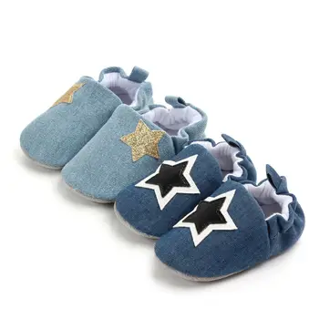 

Newborn Baby Soft Warm Shoes Crib Sole Baby Kids Girls Boys Prewalker Pram Non-Slip Sole First Walkers Hot Infant Baby Slippers