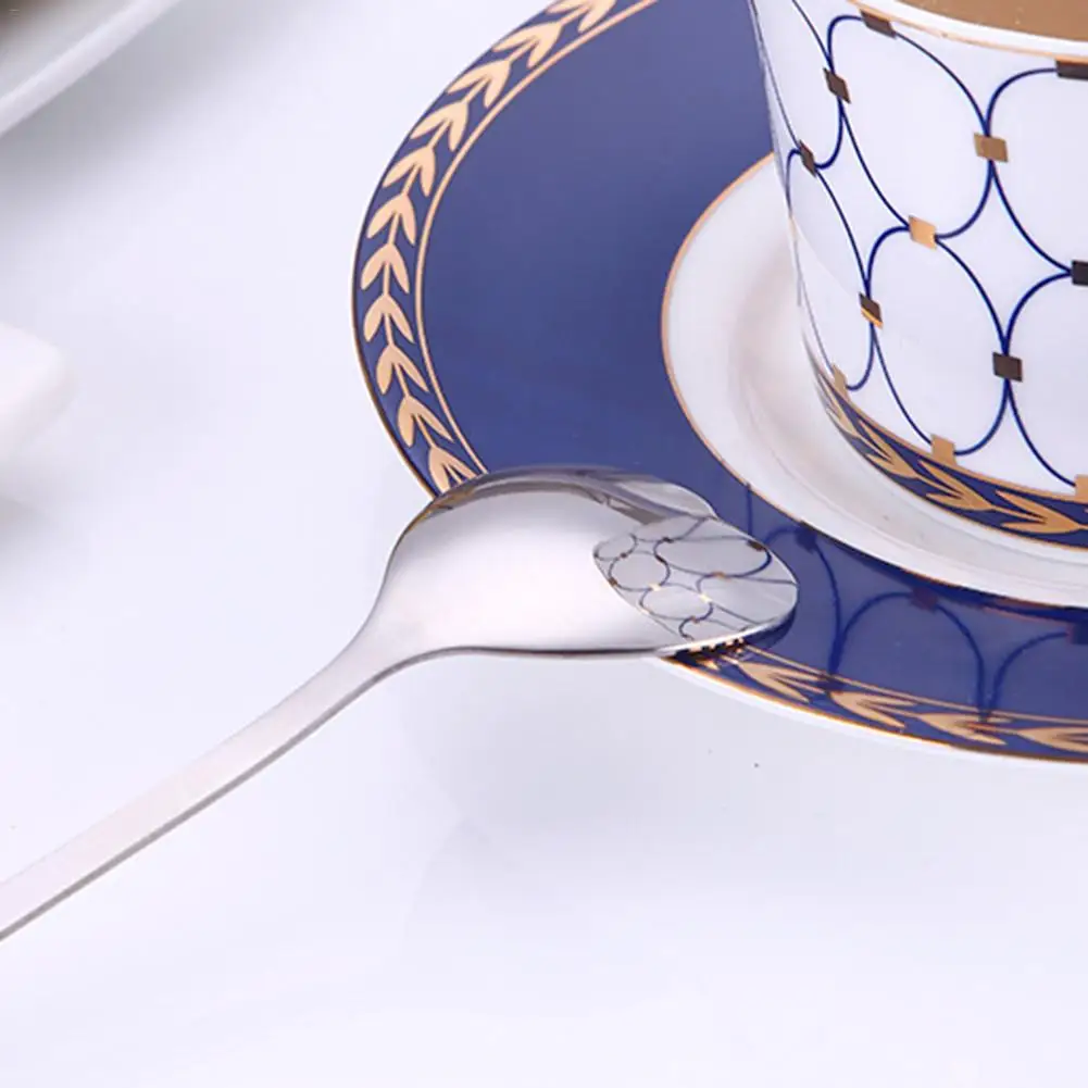 1 шт Нержавеющая сталь в форме нарисованного сердца ложка творческий Молоко Кофе ложка Мороженое Конфета Teaspoon аксессуары кухонные инструменты