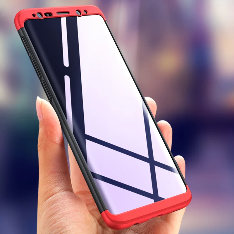 

GKK 360 Degree Full Protection Hybrid Cover for Samsung S6 S7 Edge Shockproof Tough Case for Samsung Galaxy S8 S9 Plus