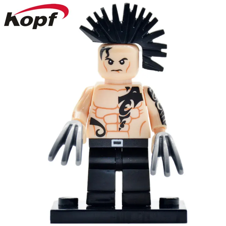 PG087 20Pcs Super Heroes X-Man Daken Nightcrawler Building Blocks Children Education Learning Toys Baby Bricks Christmas Gift baby-building-blocks