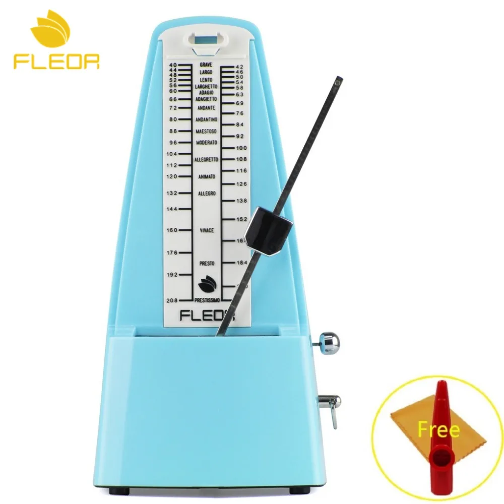 Классический механический метроном FLEOR маятник механическое пианино гитара бас