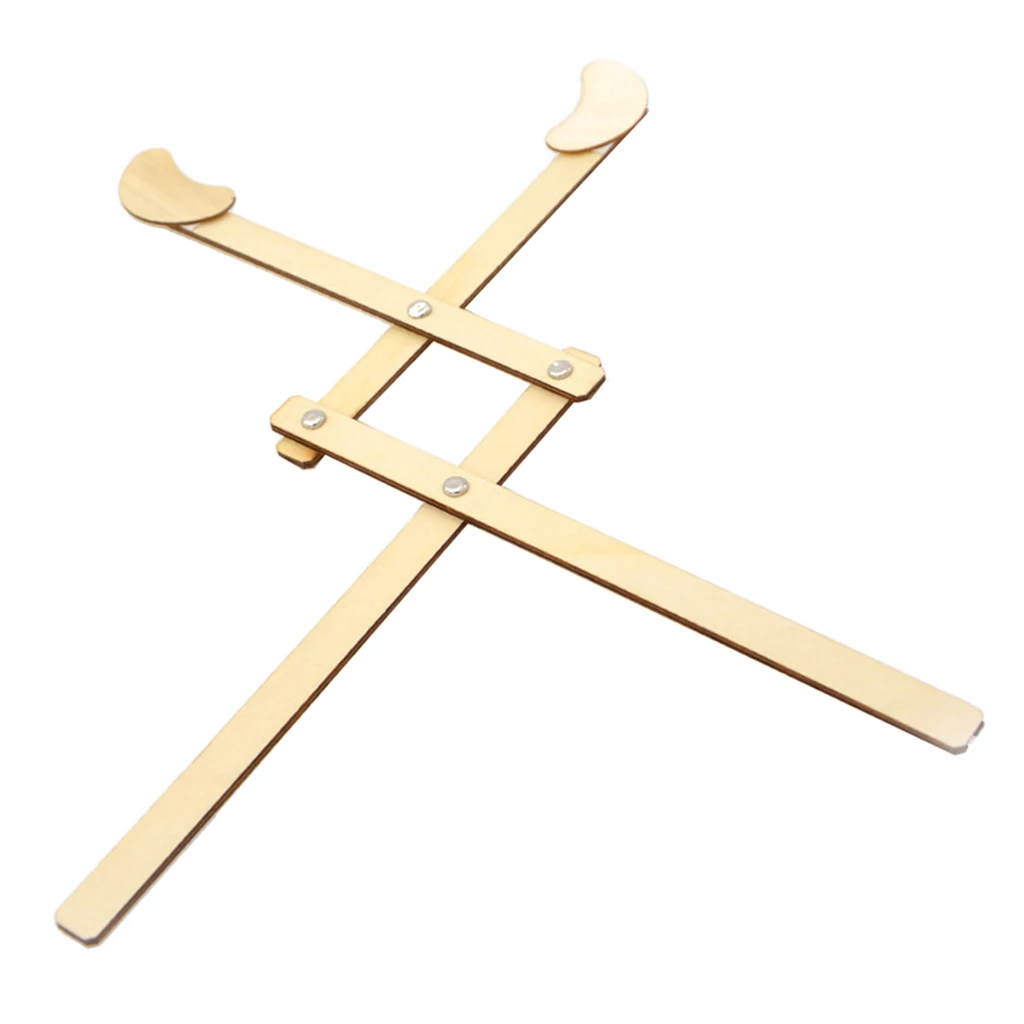 DIY Wooden Mechanical Arm Robotic Manipulators Model Building Puzzle Kits Science Physics Kids Toy