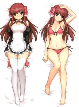

June 2017 update MMF popular game DREAM C CLUB character Amane & Mian pillow cover Dream Club Zero body Pillowcase