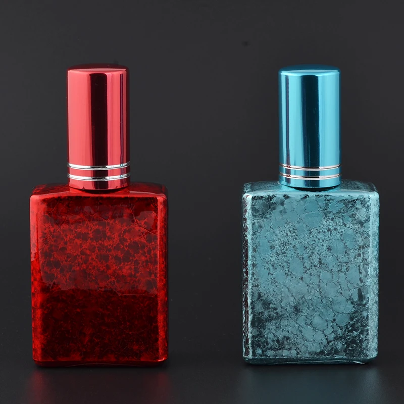 

MUB - 17ml Poratble Travel UV Glass Perfume Bottle With Aluminum Sprayer Empty Refillable Mini Atomizer Perfume Bottle Container