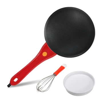 

Electric Crepe Maker Pizza Pancake Machine 220v Non-stick Griddle Pancake Pan kitchen cooking tools sonifer Portable Pancake Pan