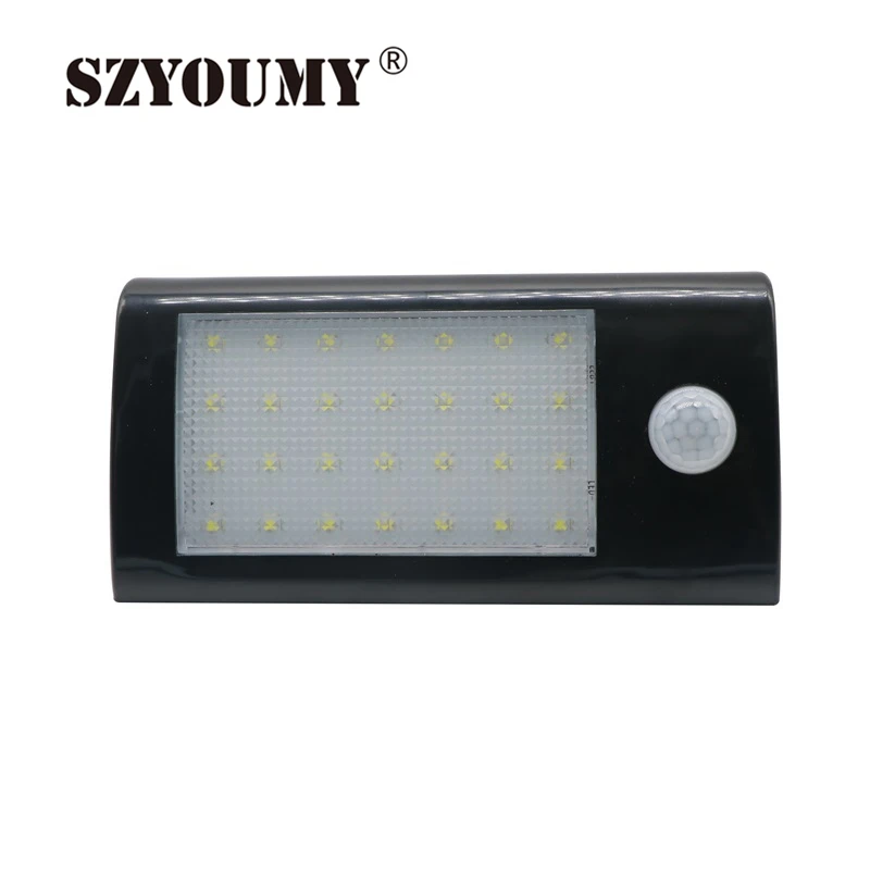 

SZYOUMY 28 LEDs Solar Light Outdoor with Motion Sensor Solar Light 560 Lumen IP65 Waterproof 3 Working Modes For Garden Security