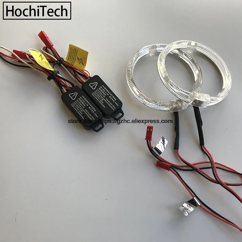 HochiTech Cree LED Chip Light Guide Angel Eyes Kit White Halo Ring day light с диммером для Opel GT Roadster 2007 2010|day light|light