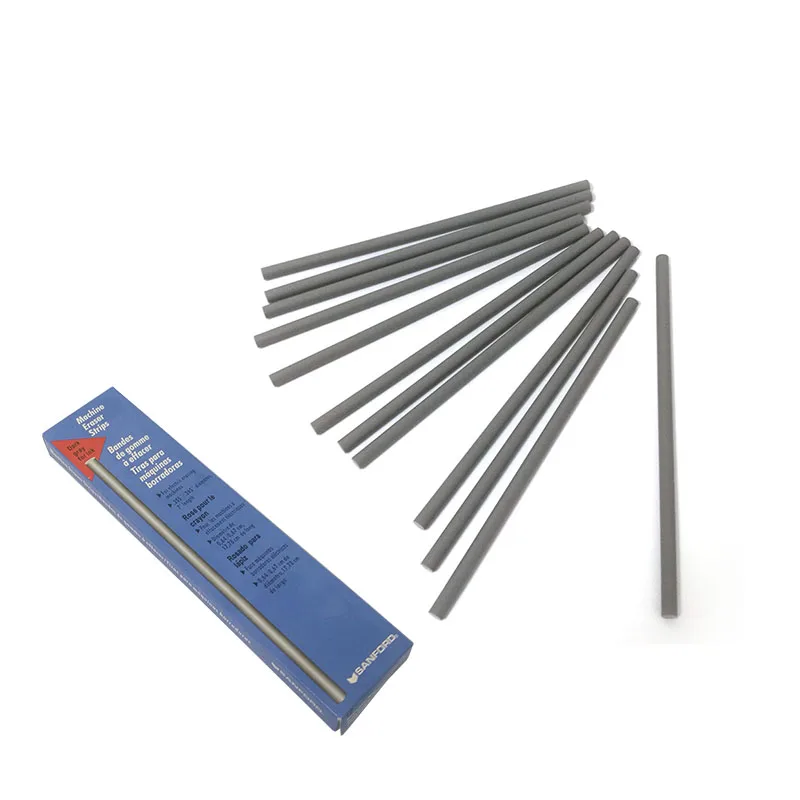 

New SANFORD Machine Eraser Strips NO.72(75213) dark gray for ink testing , EF72-75213