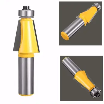 

1/2 Inch Shank 11.25 Degree Miter Router Bit Chamfer Bevel Edging Cutter Tenoner Woodworking Tenon Milling Cutter
