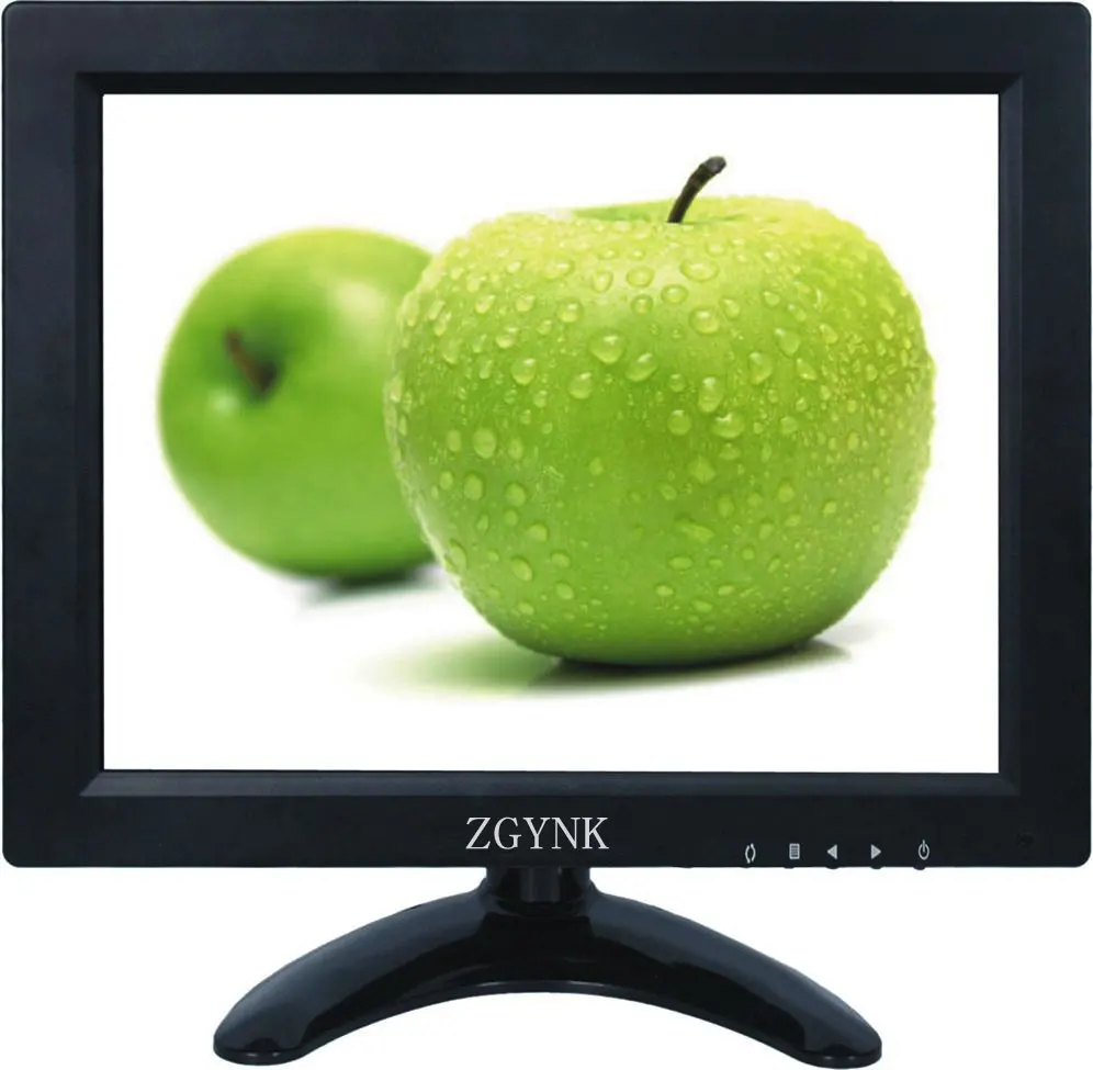 9.7 inch HDMI BNC VGA industrial security LCD monitor High definition