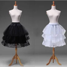 Женские юбки до колена с кружевным краем и кринолином, Коктейльная юбка-пачка