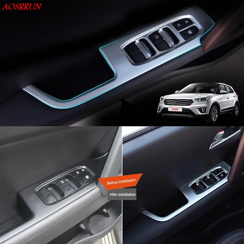Панель управления для Hyundai ix25 Creta Cantus 2015 2016 2017|car door armrest|door armrestswitch cover |