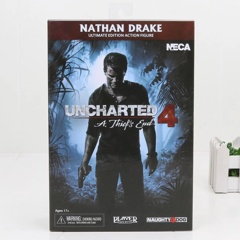 18 см NECA Uncharted 4 A краж с концом Нейтана Дрейка Ultimate Edition ПВХ экшн фигурка Игра