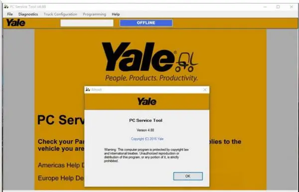 2016 Newest Version yale PC Service Tool v4.88 with Development license user and pass for Mult PCs umlimited installation |