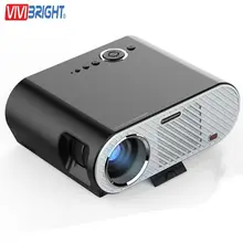 GP90 3200 Lumen Proyector Reproductor Multimedia Proyector 720 P LED Proyector LCD para el Teatro Casero Sala de Reunio