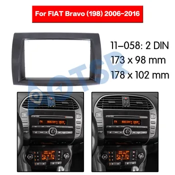 

Car radio frame Fascia for FIAT Bravo (198) 2006-2016 Installation Car DVD Audio Frame car Adapter player Frame