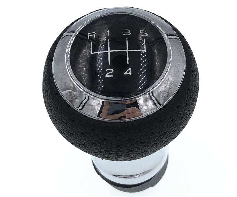 

Free Shipping 5 Speed Black Gear Shift Knob HZTWFC-12.4 For Audi A4 S4 B8 8K A5 8T Q5 8R S Line 2007-2015 Manual Leather