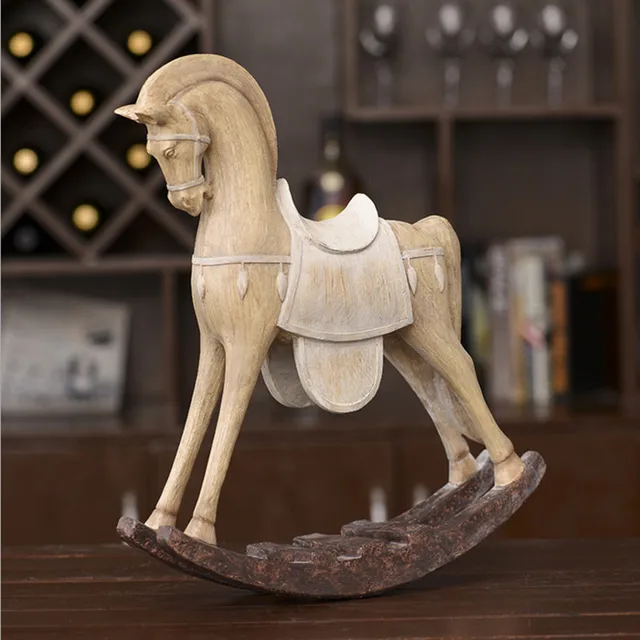 Buy JQJ Resin Trojan Horse Statue Decoration Art Craft