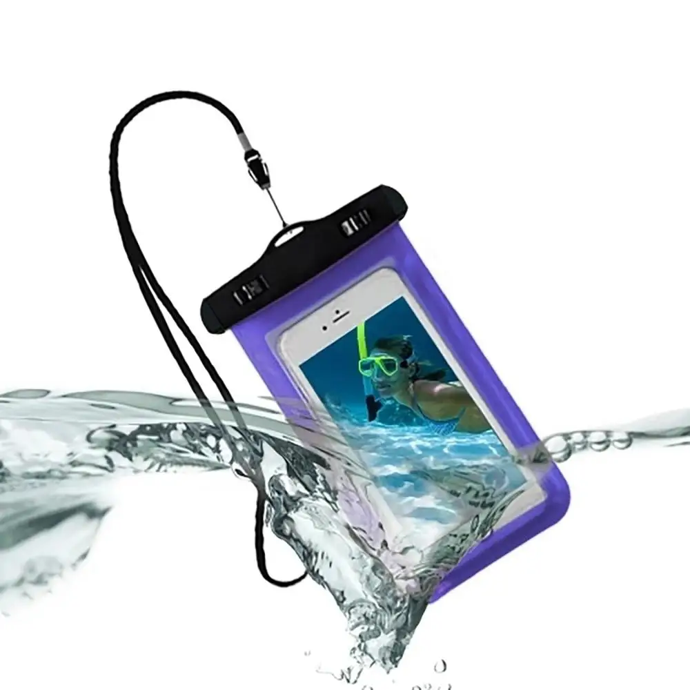 Водонепроницаемая сумка для телефона, чехол для подводной сушки, универсальный чехол для мобильного телефона, водонепроницаемые сумки, грязеотталкивающие - Цвет: F