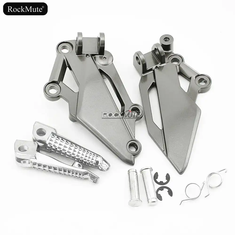 color negro Oldbones Soporte de suspensi/ón de escape para motocicleta Kawasaki Ninja 400 2018 YOSHMURA tubo de escape accesorios de motocicleta