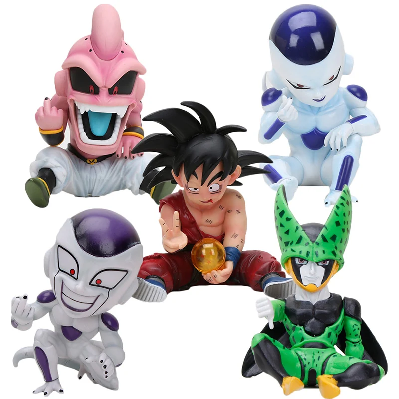 Dragon Ball Z Fighter Kid Majin Buu Boo Cell Freeza Frieza Son Goku GK статуя ПВХ фигурка Коллекционная модель игрушки