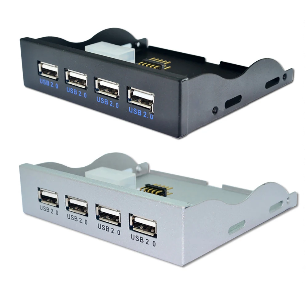 AEROFARA 4 порта USB 2 0 Передняя панель концентратор 3 5 &quotFloppy Bay 20Pin сплиттер внутренний