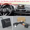 Car Reverse Camera For Mazda 3 Mazda3 Axela BM Sedan 2014~2022 RCA & Original Screen Compatible Back up Rear View Camera Sets ► Photo 1/5