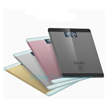 

Weight Scale Bathroom Digital Body Weighing Machine Smart Weights Scales Electronic Balance Smartscale 4 Colors Square 180kg