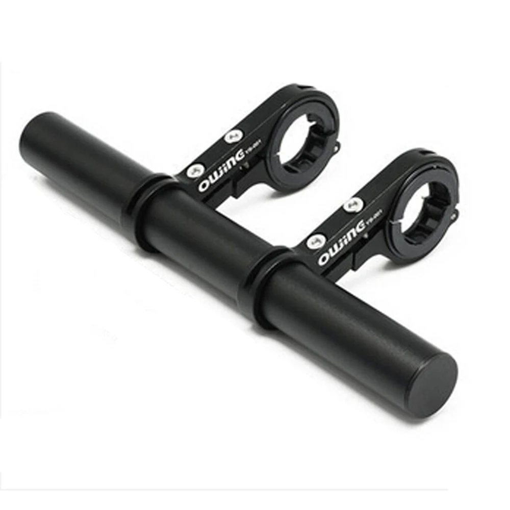 

Road Bicycle Bike Double Handlebar Extension Extender Holder for Light Flashlight Stopwatch Horn Extended 31.8MM 25.4MM