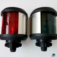 Морской лодка яхты Свет навигации 12 В/24 В светодиодный для штирборта Порты и разъёмы свет одна пара большой Размеры